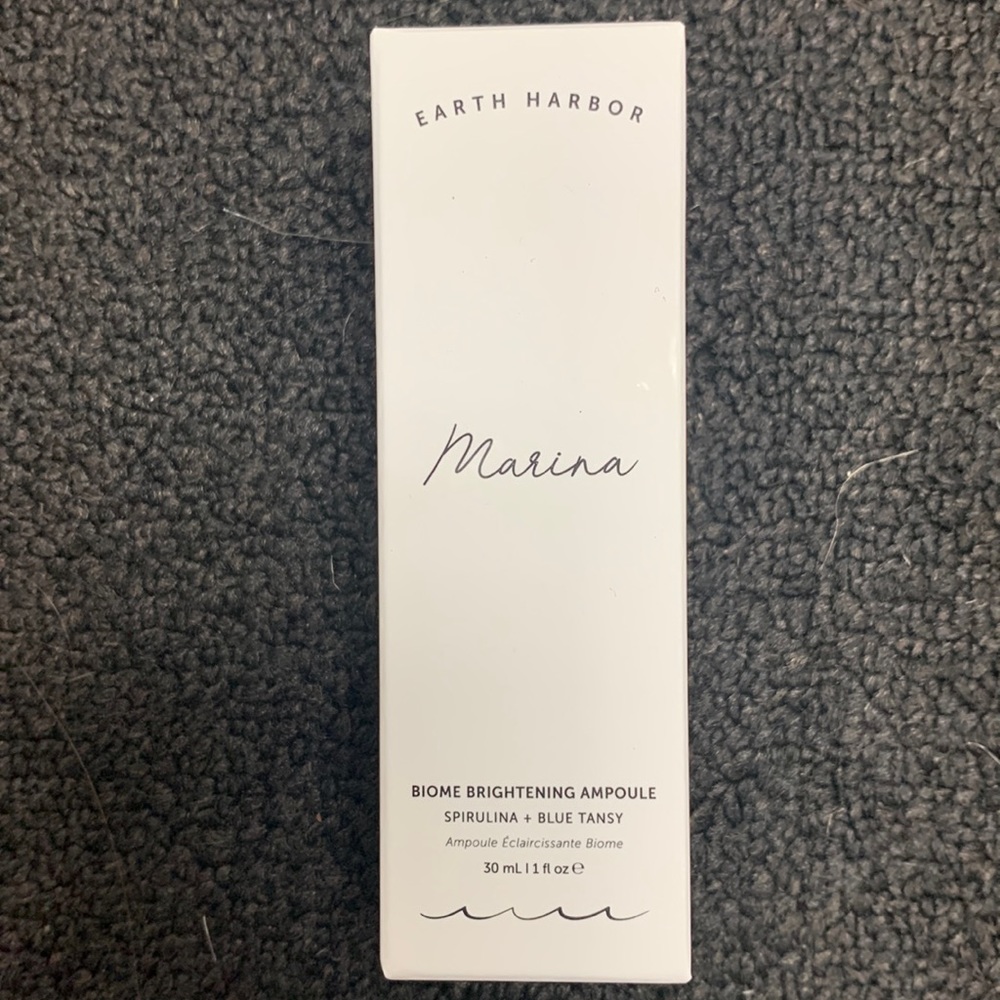 NIB - earth harbor marina biome brightening ampoule